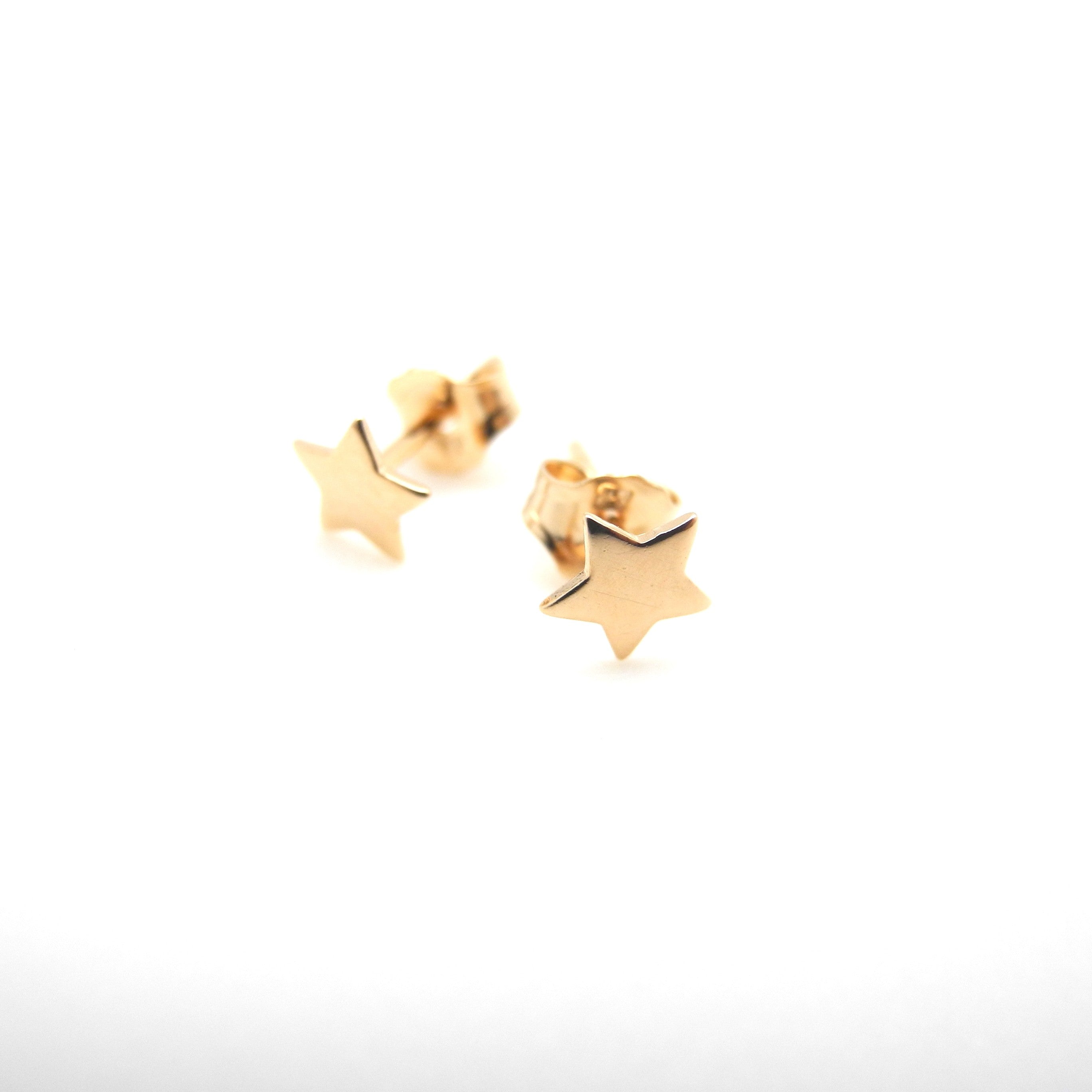 Boucles d'oreilles étoiles