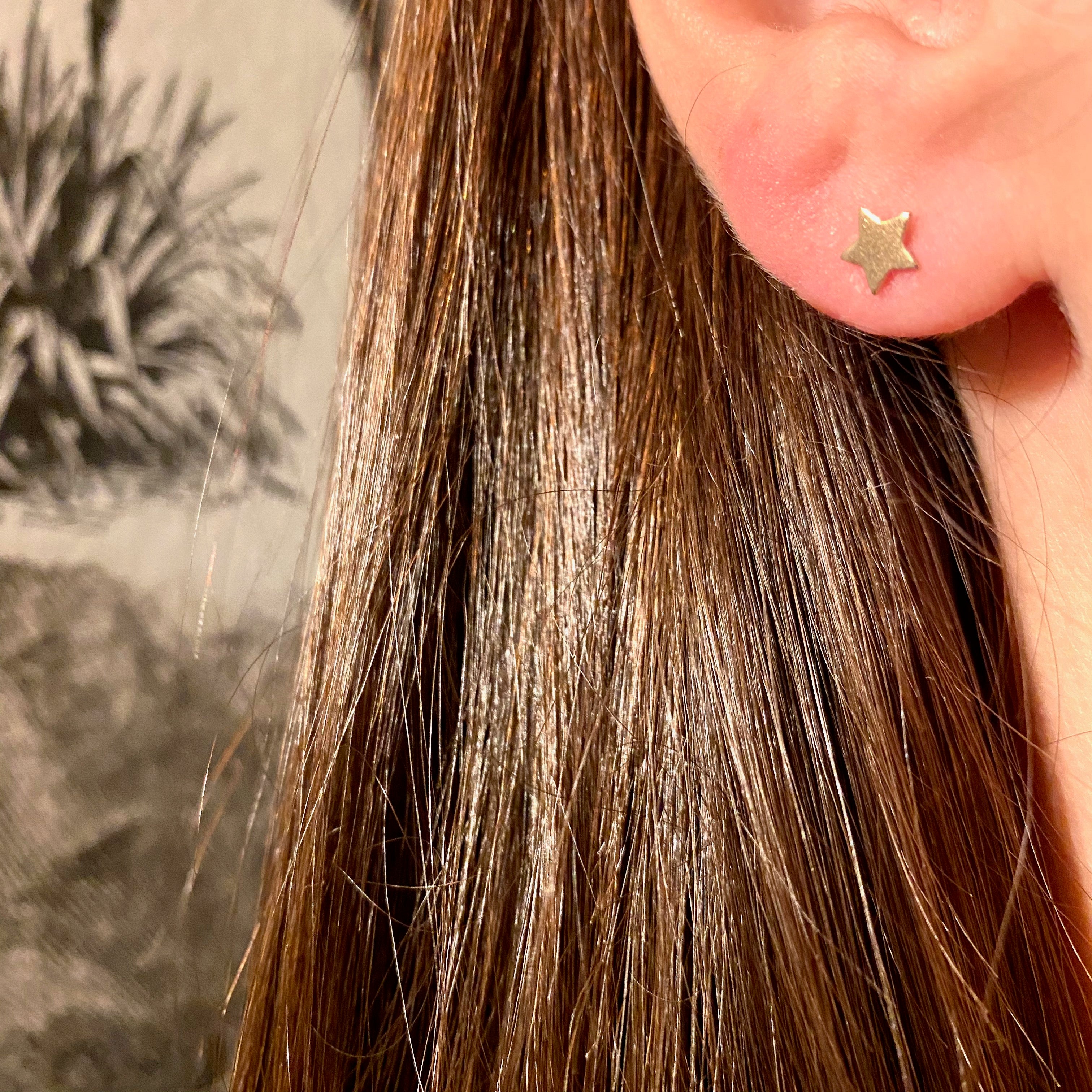 Boucles d'oreilles étoiles