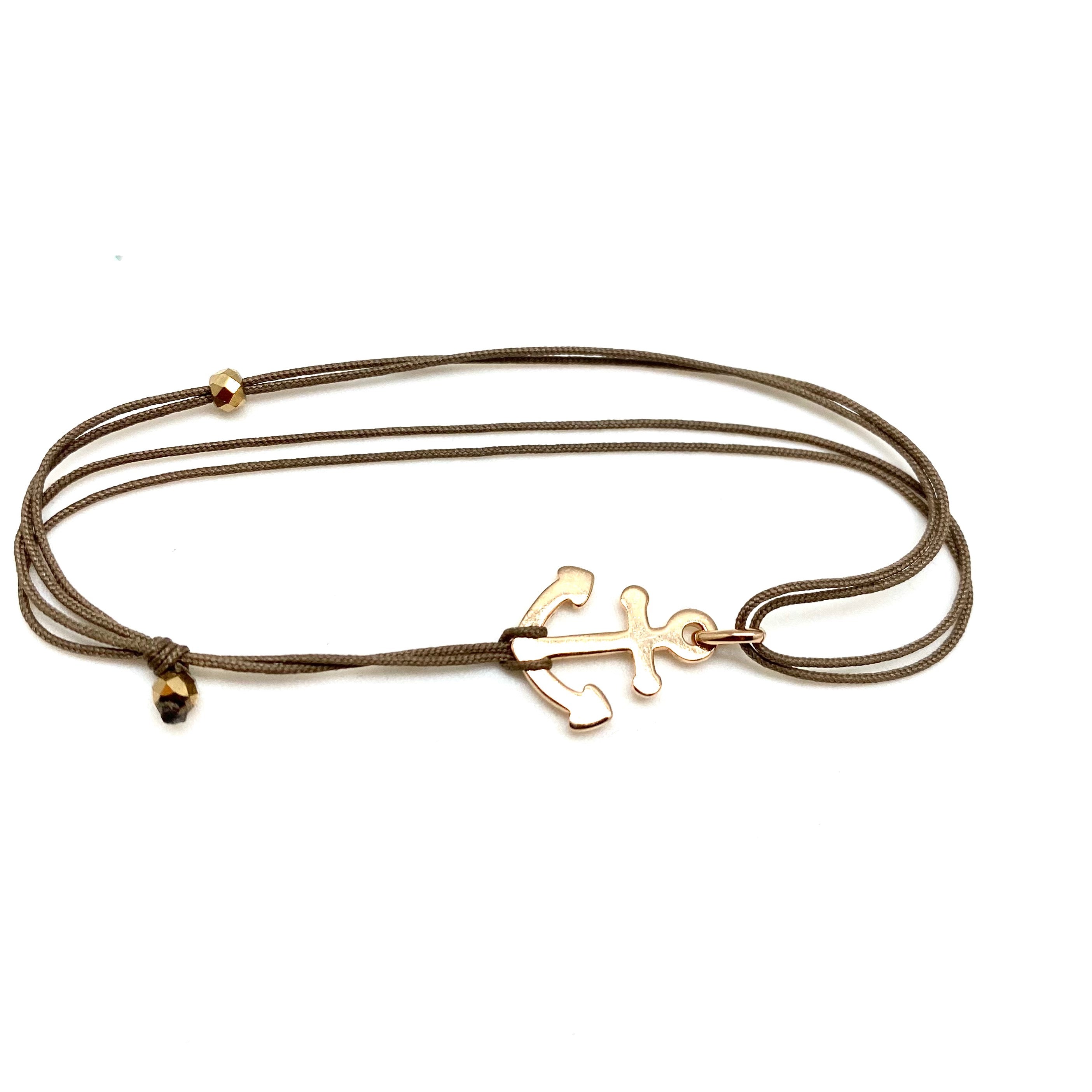 Bracelet ancre marine