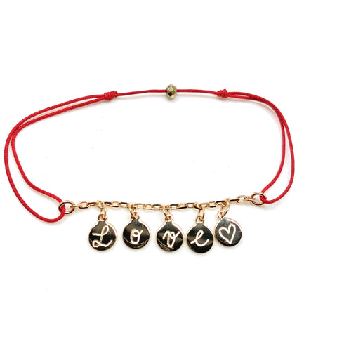 Bracelet finesse 5 pastilles