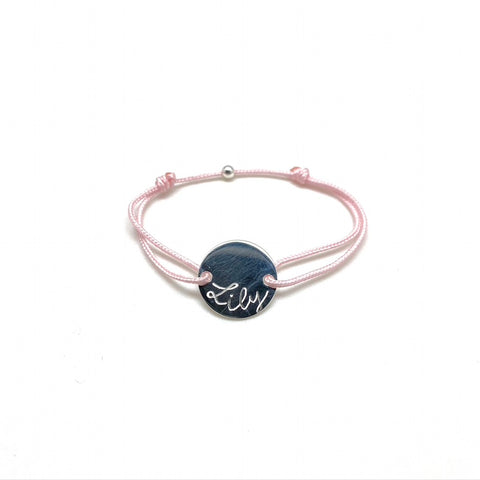 Bracelet médaille pleine 15