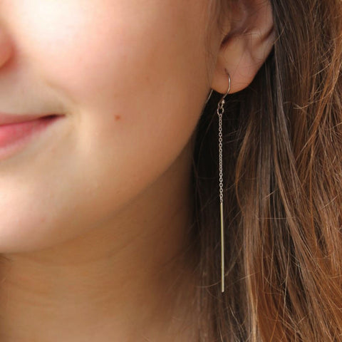 Boucles d'oreilles finesse