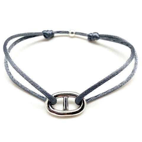 Bracelet maille marine